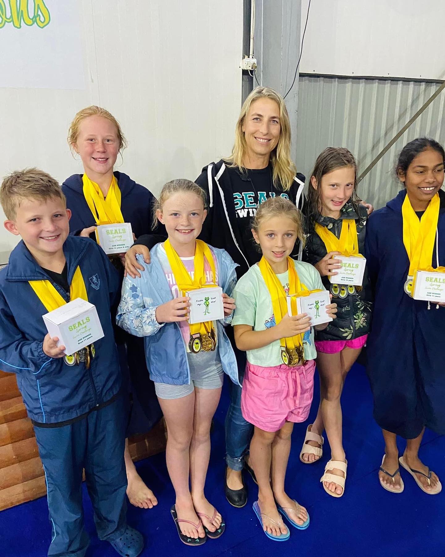 Mandy Loots swim school swimmers