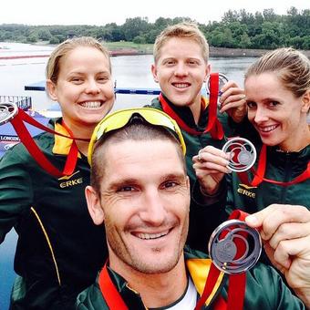 Triathlon Silver medal team relay Commonwealth Games